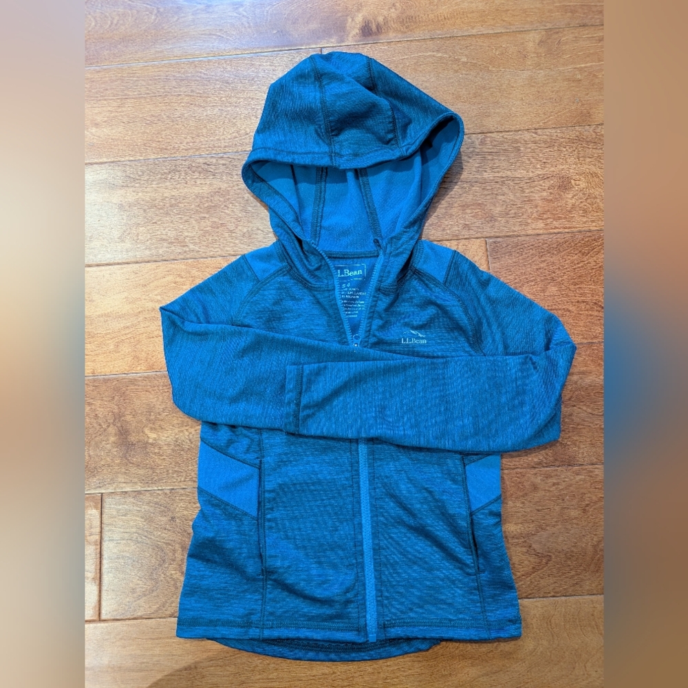 L.L. Bean Kids' Navy and Royal Blue Hoodie